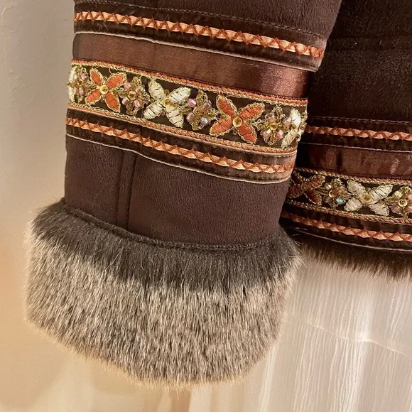 Coldwater Creek Faux Fur Jacket - Picture 6 of 12